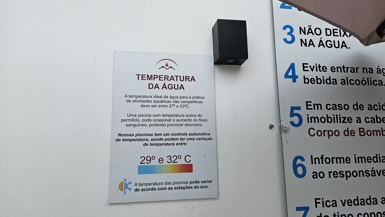 temperatura das piscinas monthez